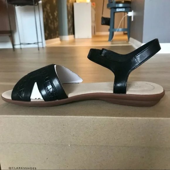 Clark's Ada Mist Ankle Strap Sandals Size 6.5 NIB + NWT - Picture 13 of 13